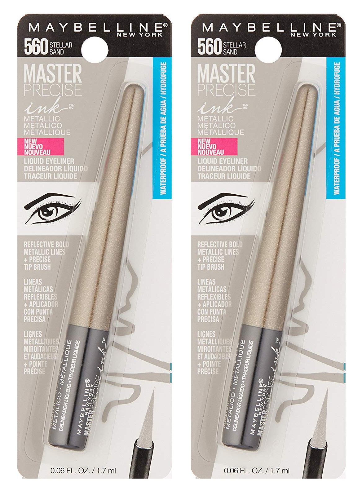 Eyeliner Maybelline #560 Styles Walmart Precise Metallic Grenada Ink Master Liquid – St Fresh